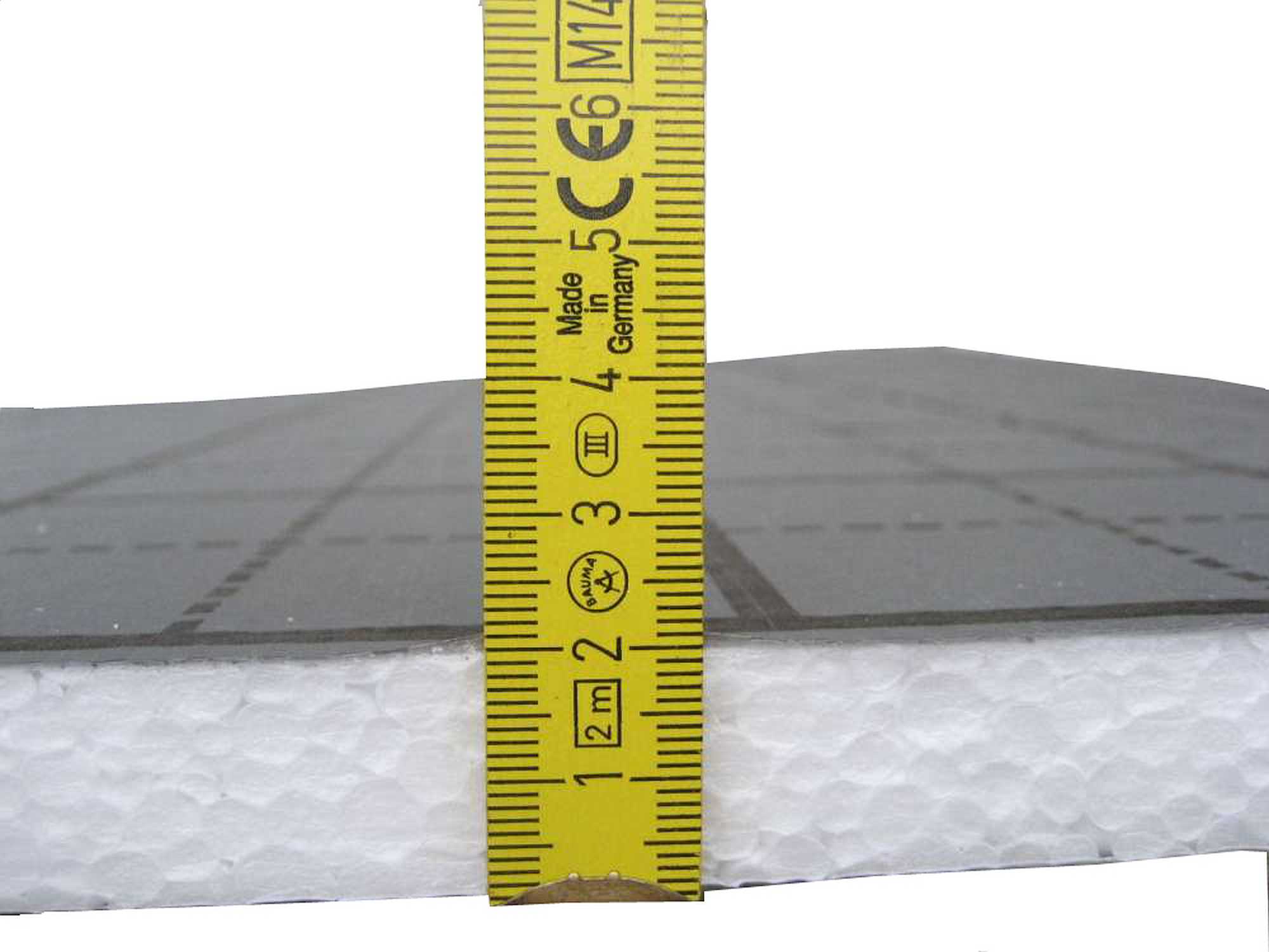 Tackerplatte Fußbodenheizung Warmwasser, Sani-TAC Komplettsystem 5m² oder 10m² mit Verbundrohr 16x2mm und RTL E-Regelbox Digital