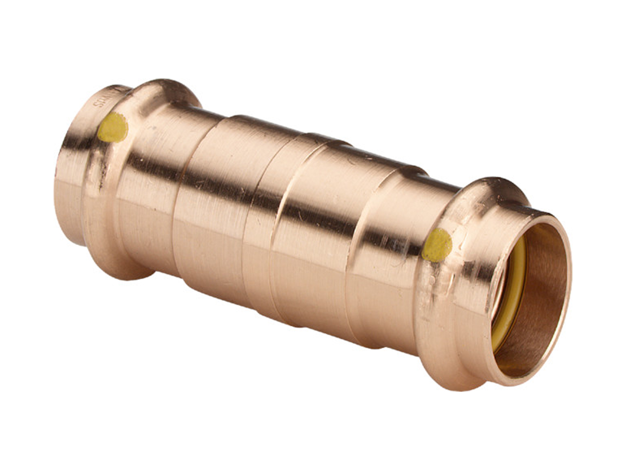 Viega Profipress Gas Pressfitting Schiebemuffe 2615.5 in den Größen 15 bis 54mm