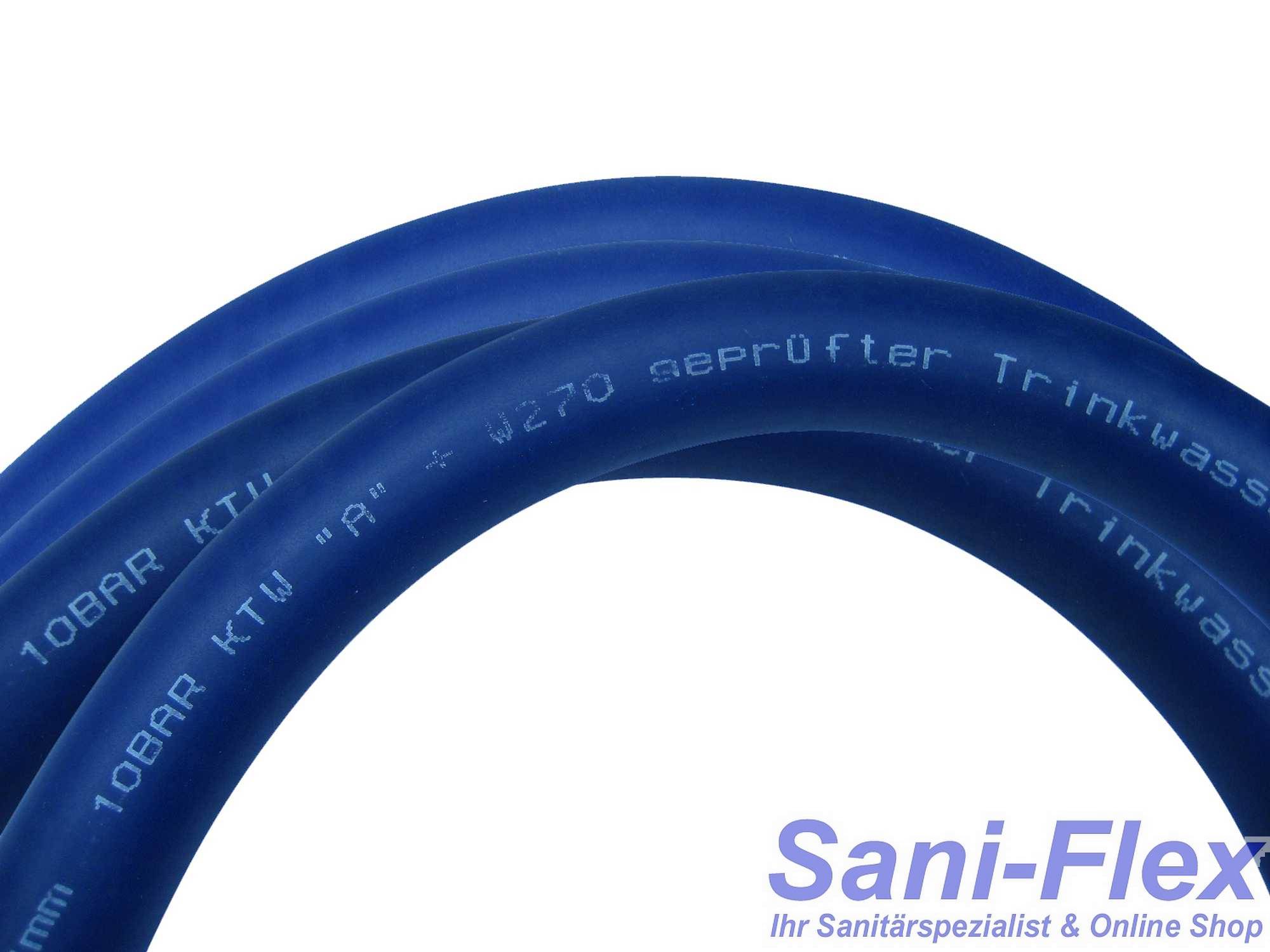 Extra-flexibler Profiline-Aqua Extra Soft 13mm (1/2") als Meterware, 5m - 50m Länge, Trinkwasserschlauch nach KTW-A, W270 