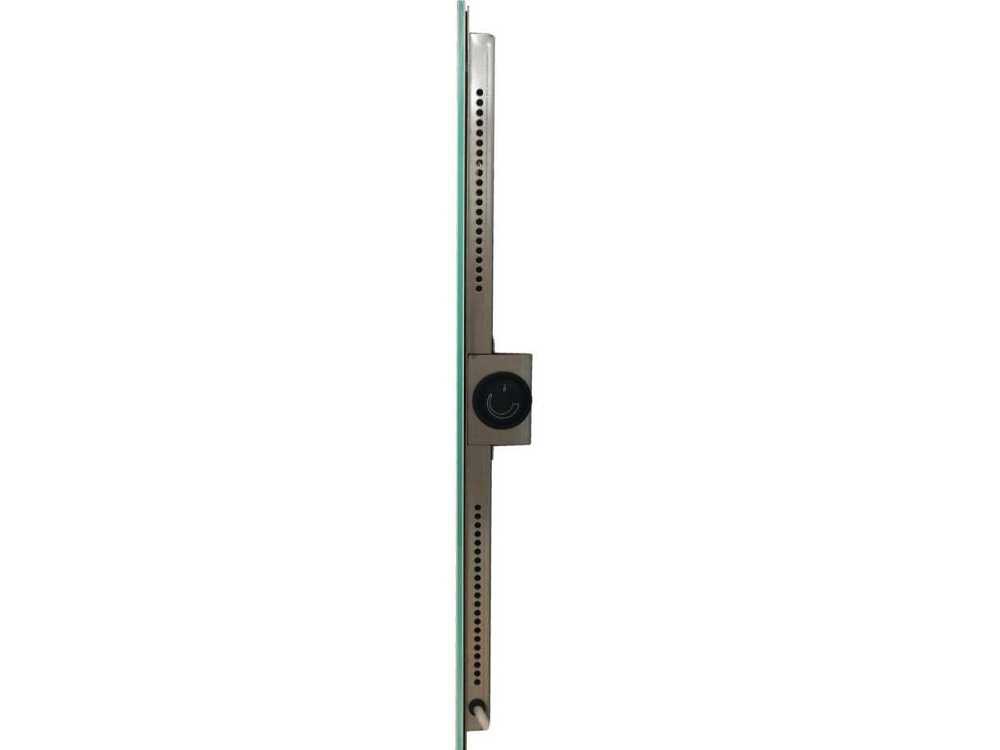 Infrarot Heizkörper 60x80cm, Farbe weiß, schwarz oder als Spiegel, Front aus Sicherheitsglas - sehr edles Design
